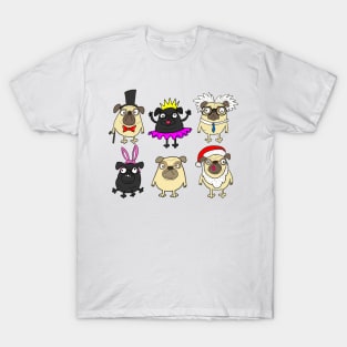 Pug Funny Collection T-Shirt